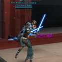 As little jedi says, I'm "pewing the guys."
