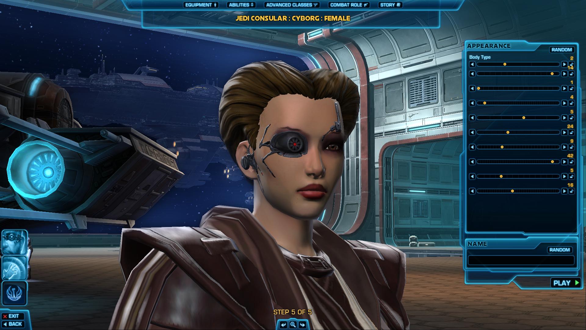 star wars the old republic character creation female