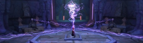 Here's one of my new rotating banners on the site - the baldy rattatouille sorc lightning all the things.  I swear, they have the best cut scenes.